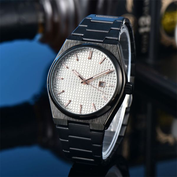 Designer de aço inoxidável relógios de alta qualidade relógio feminino 1853 prx montre homme multi estilos relógio de pulso senhora na moda banhado a prata banda de ouro à prova d'água xb016