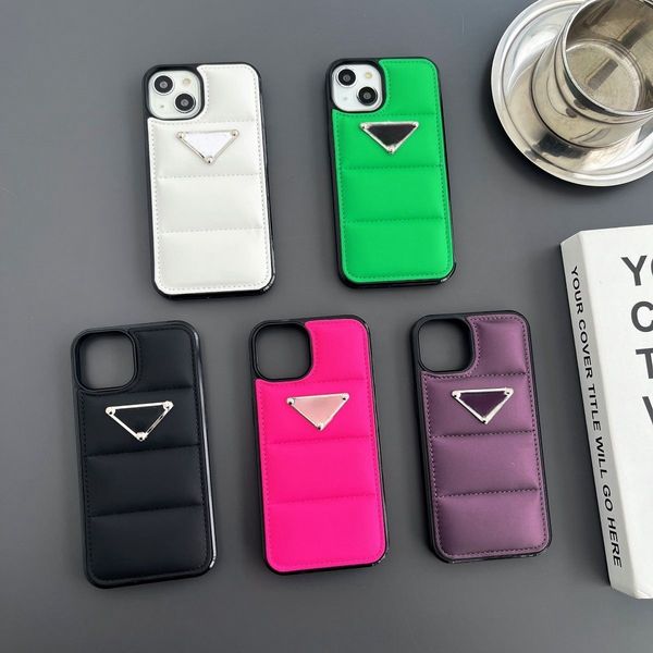 Designer caso de telefone para baixo pena para apple iphone 15 14 pro max13 12 11 pro 14 plus moda à prova de choque capa móvel