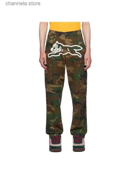 Männer Jeans 2024 Herren Y2K Hosen Camouflage Gedruckt Baggy Jeans Harajuku Running Dog Cargo Hosen T240227