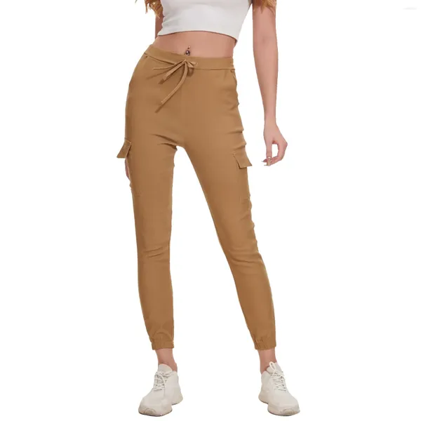 Pantaloni da donna Tinta unita da donna Sport e tempo libero Piede Comodo Leggings Flare Abbigliamento da spiaggia per le donne Lavoro