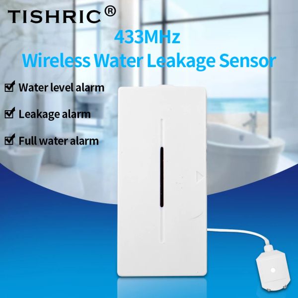 Detektor Ewelink Wasserlecksensor Hochwasserleckdetektor Fernalarm Smart Home für Home Security Funktioniert mit SONOFF Bridge