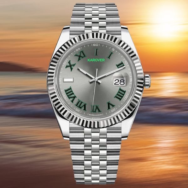 Herrenuhren Designer mechanische Uhr Luxus hochwertige automatische Mode Armbanduhren 904L alle Edelstahluhr 36mm 41mm Uhren Großhandel