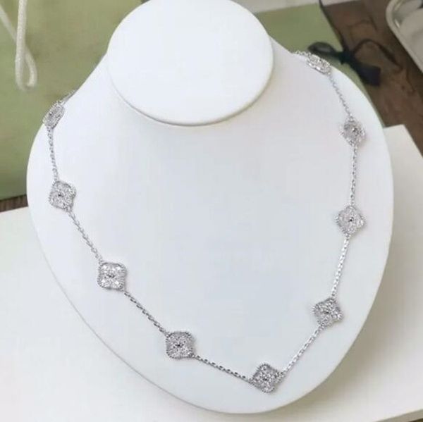 Collana con ciondolo di design con 1 lettera, collana in acciaio inossidabile con diamanti e acqua di cristallo, regalo di gioielli per feste di matrimonio da donna