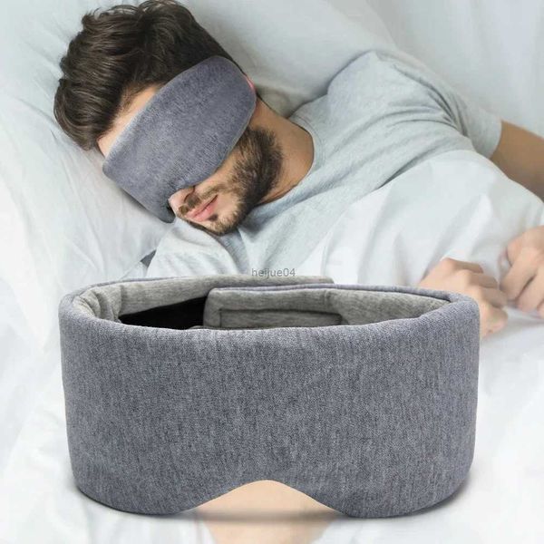 Uyku maskeleri% 100 pamuk ipek uyku maskesi göz bağı göz kapağı göz yaması kadınlar erkekler yumuşak portatif göz bağı seyahat gözü uyku gözü maskesi
