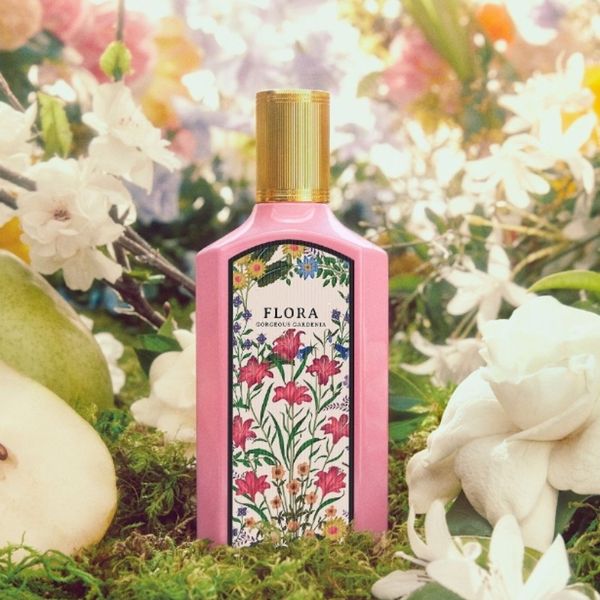 Дизайнерские духи Flora для женщин Gardenia Cologne 100 мл Женские сексуальные ароматы жасмина Духи Спрей EDP Parfums Royal Essence быстрая доставка