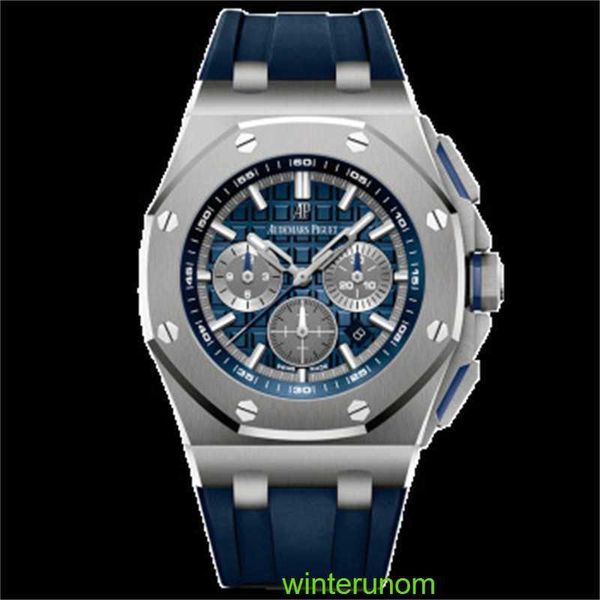 Relógios de marca Audemar Pigue Royal Oak Offshore Titanium Automatic Mechanical Mens Watch 26480TI OO A027CA.01 Watch HB M6AT