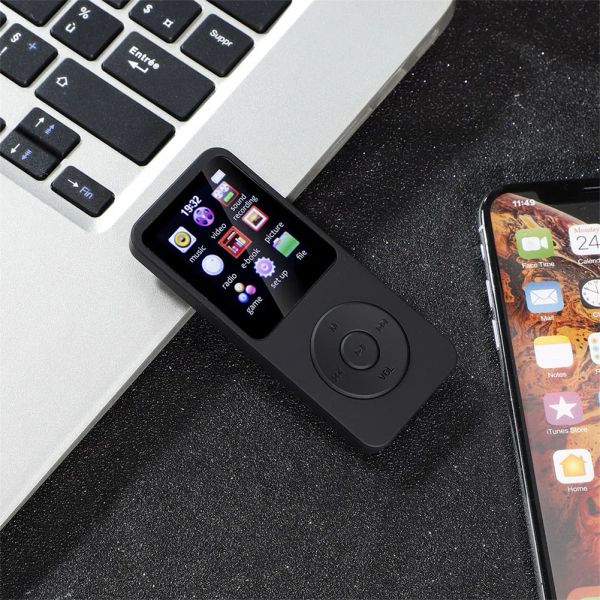 Oyuncu Spor MP3 MP4 FM Radyo Walkman Öğrenci Müzik Oyuncusu BluetoothCompatible Çocuklar İçin Tatil Hediyeleri