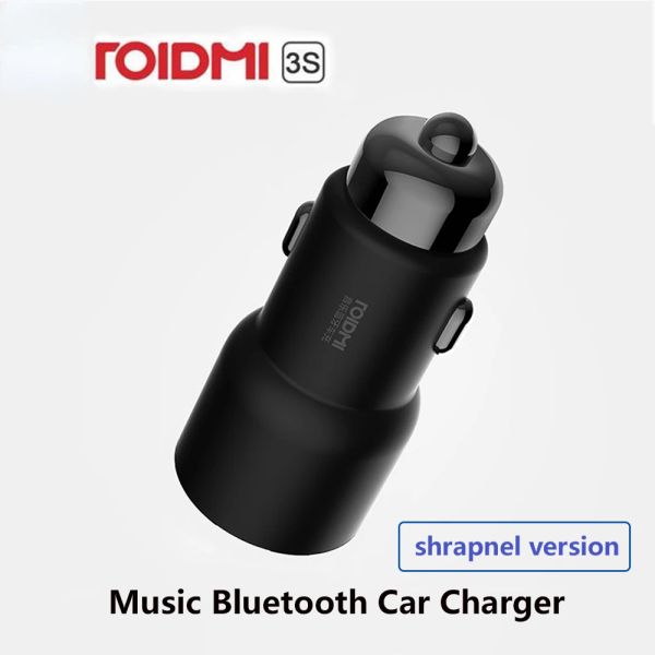 Комплект Новый Roidmi 3S Mojietu Bluetooth 5V 3.4A Автомобильное зарядное устройство с двумя USB-портами MP3-плеер FM-передатчики для iPhone и Android