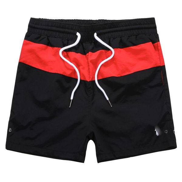 2024 Pequeno Cavalo Bordado Mens Designer Verão Shorts Praia Swim Sport Swimwear Boardshorts Natação Bermuda Moda Secagem Rápida Basquete Curto