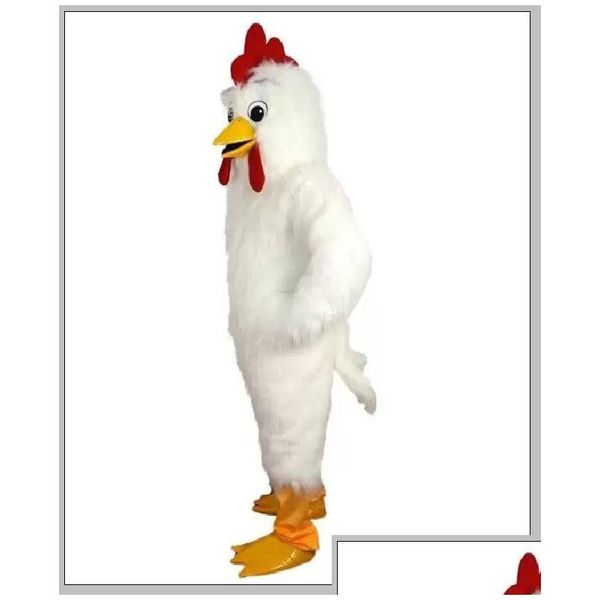 Costumi di pollo dell'uccello dell'aquila della mascotte per gli annunci del circo di Natale Halloween Outfit Fancy Dress Suit Drop Delivery Apparel Dhwcy