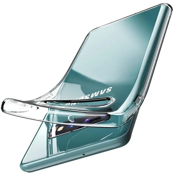 Прозрачный чехол из ТПУ 1,5 мм, мягкая задняя крышка из геля для Samsung Galaxy Note10 Plus S10 S10e S9 S8 Huawei P30 Lite Pro