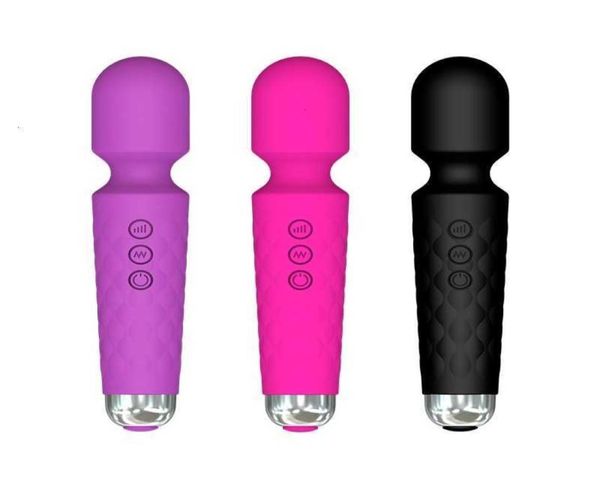 Massaggiatore giocattolo del sesso Oemodm Mini giocattoli adulti personali Tenuto in mano elettrico Av bacchetta massaggiatore vibratore vibratore Women3382882