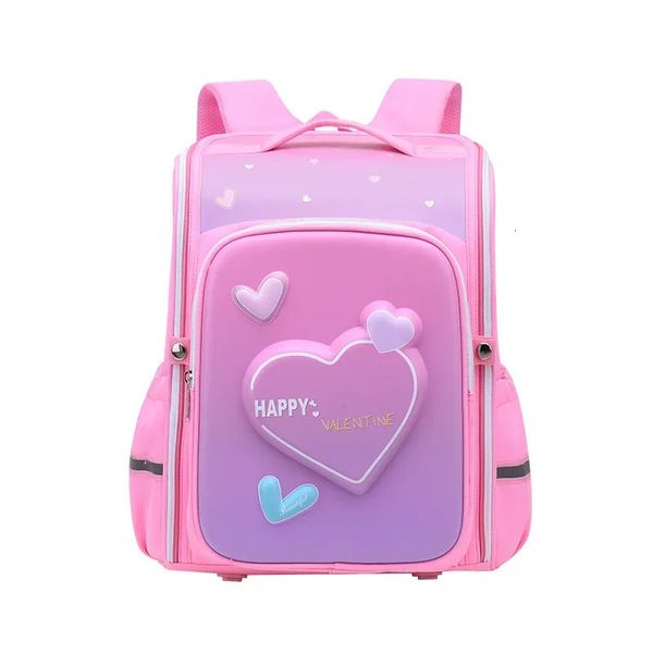 Schultaschen für Mädchen und Jungen, rosa Einhorn-Druck-Rucksäcke, niedliche Mädchen-Grundschultasche für Kinder, wasserdicht, für Kinder 240219