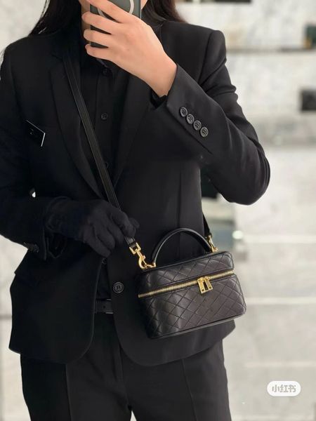 Yeni mini gaby gül kotu çantalar kadın çantalar tasarımcı çantaları omuz çantaları lüks moda orijinal deri haberci zincir çantaları çanta cüzdanı