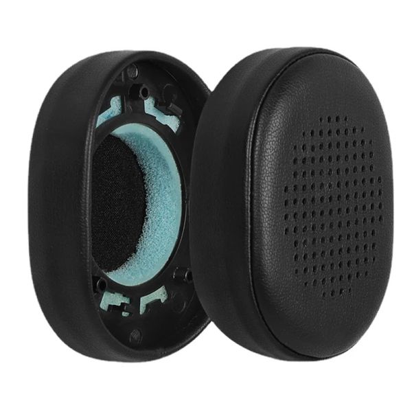 Accessori Nuovi cuscinetti di ricambio per KEF M400 M500 Cuscinetti auricolari in morbida pelle proteica Memory Foam Spugna Custodia per auricolari con