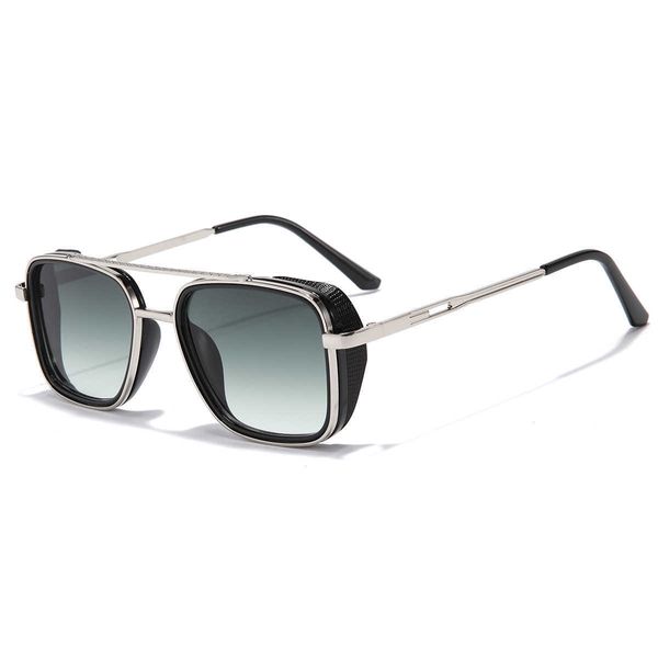 Оригинальные солнцезащитные очки 1to1 Dita Metal в стиле панк для мужчин, двухлучевые пилоты, женские с боковыми щитками, защита от ультрафиолета, новый продукт