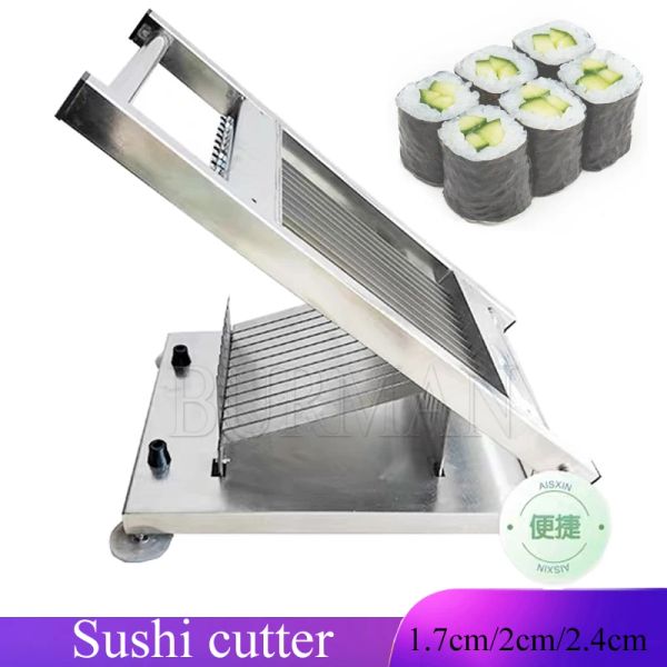 Prozessoren Sushi-Rollenschneider-Maschine Japan-Reis-Sushi-Rollenschneidewerkzeug Sushi-Rollenschneider-Schneidemaschine