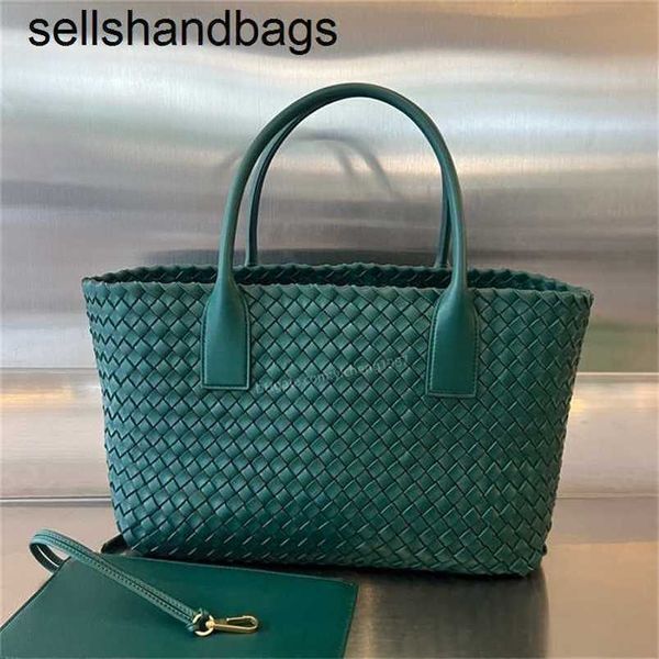 Totes Hobo Cabats Bag BottegVenets 7A Bag Woven Cloud Woven Large Cacity Toplevel Replication small 33cm Sheepskin Weave Damen Handtaschen Umhängetaschen mit Staub F