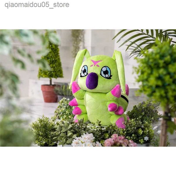 Bambole di peluche 2022 del fumetto giapponese Anie Digimon Kawaii Wormmon grande peluche di alta qualità bambola del fumetto regalo di compleanno per bambini Q240227