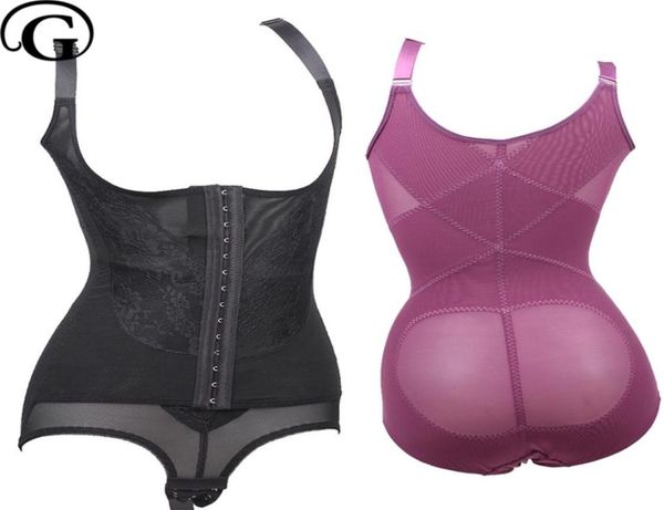 Plus 5xl mulheres emagrecimento corpo shaper controle magnético roupa interior cintura cincher espartilho sexy butt lift lingeries 2201155755194