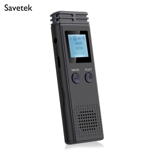 Spieler 3072 kbps sprachaktivierter digitaler Audio-Voice-Recorder 8 GB 16 GB USB-Stift Verlustfreier MP3-Player Aufnahmepasswort A Key Record