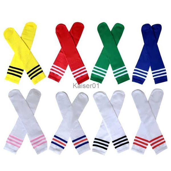 Sportsocken Neue Fußballsportsocken Lange Knie Baumwolle Spandex Kinder Legging Strümpfe Fußball Baseball Knöchel Kindersocken Heißer Verkauf