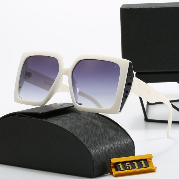 Designer quadrado óculos de sol masculino moda carta feminino óculos de sol ao ar livre acessórios de moda