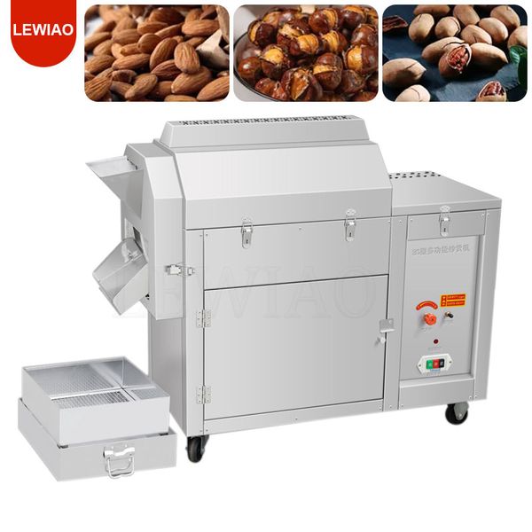 Elettrico Chicco di Caffè Torrefazione Arachidi Al Forno Fornello Popcorn Maker Noci Macchina Per Torrefare Cereali Asciugatrice Strumento di Asciugatura