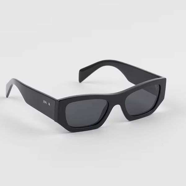 Óculos de sol de grife de alta qualidade na moda óculos pretos óculos de condução proteção solar anti-UV fundamentos de praia para viagens e tirar fotos D0016