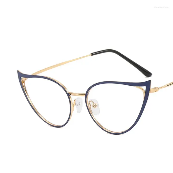 Óculos de sol feminino dourado cateye fino quadro óculos de leitura leve uv400 leitor 75 125 150 250 500 600 presbiopia óculos