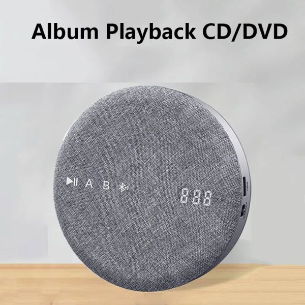 Hoparlörler Çok Fonksiyonlu CD Çalar DVD/VCD AV Player Kablosuz Bluetooth USB Okuma Oynatıcı Yerleşik Hoparlör Şarj Edilebilir Ses Oynatı