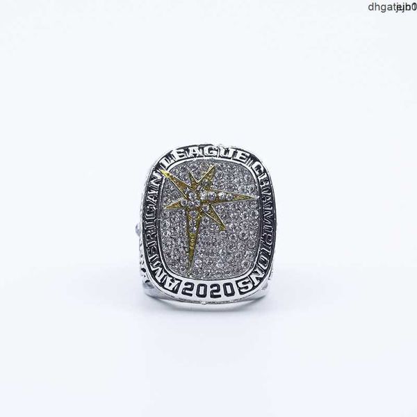 Designer-Gedenkring Bandringe 2020 Tampa Bay Light Baseball World Series American League Eastern Championship Ring 8tsn