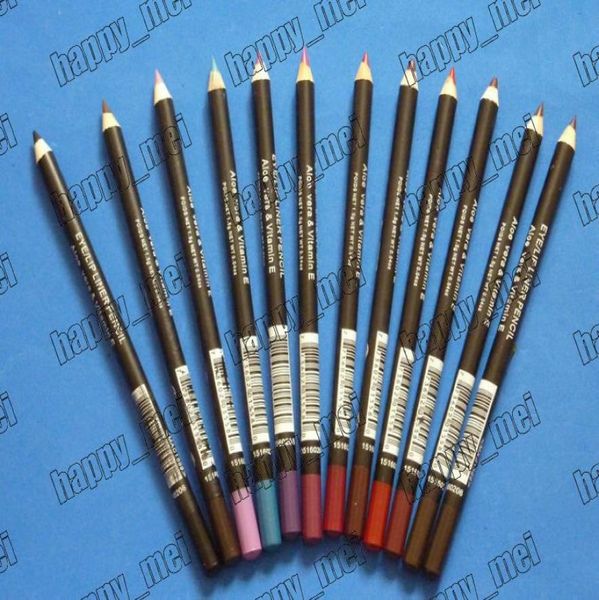 Fabbrica diretta DHL Nuovo trucco professionale Eyeliner Lip liner Pencil12 Colors1531154