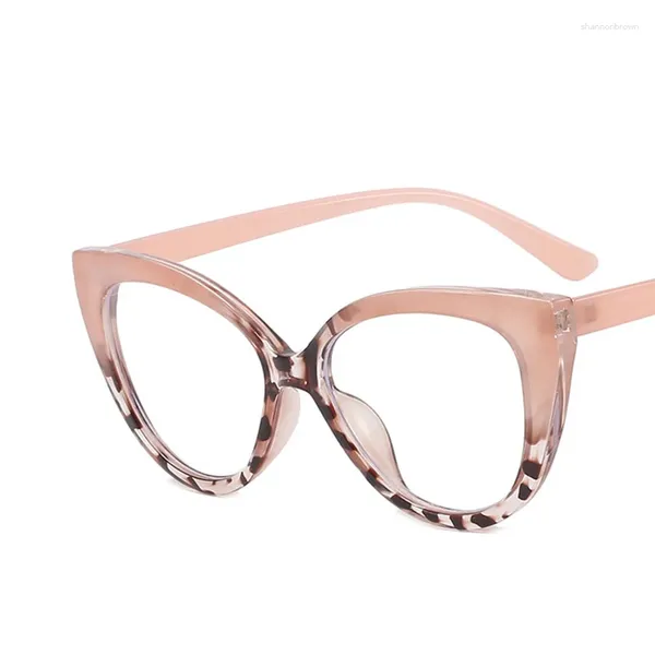Óculos de sol moda cateye mulheres óculos de leitura uv400 leitor anti-reflexo 0.25 0.5 2.25 4.0 5.0 6.0 lupa