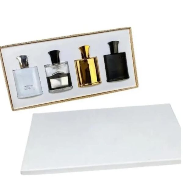 Perfume de 4 peças de alta qualidade Novo Aroma Colônia Masculino e Feminino Fragrância 100ml Perfume 30Ml EDP Designer Entrega Rápida Desodorante Anti-Transpirante