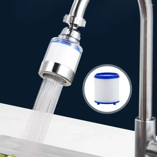 Rubinetti per lavandino del bagno Rubinetto per acqua pulita Filtro purificatore Rotazione a 360 gradi Risparmio antispruzzo per la cucina domestica