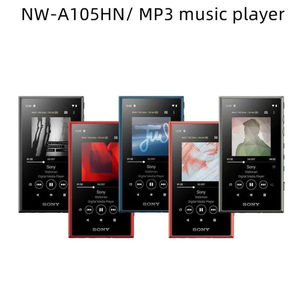 Jogadores Sony NWA105HN MP3 Music Player de alta resolução Lossless Walkman WIFI Player pequeno jogador portátil NWA105HN 16GB MP3 Player