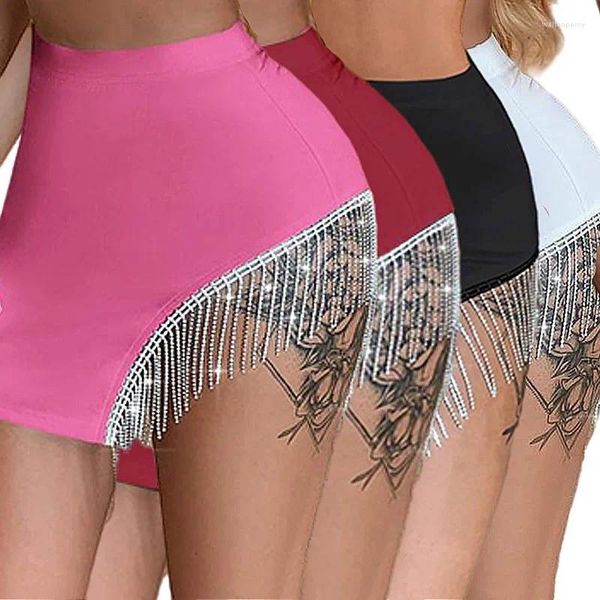 Kadınlar Mayo Pareo Plaj Elbise Kadınlar İçin 2024 Giysiler Yaz Duygu Pırlanta Etek Katı Spandex Kaftan Tunik Bikini Örtü Mayo