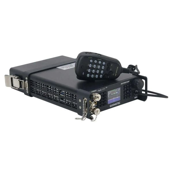 Radio HAMGEEK PMR171 20W 100K2GHz Radio militare a onde corte Ricetrasmettitore SDR Doppia modalità VFO CW AM SW FT8 USB LSB FM DMR Radio mobile