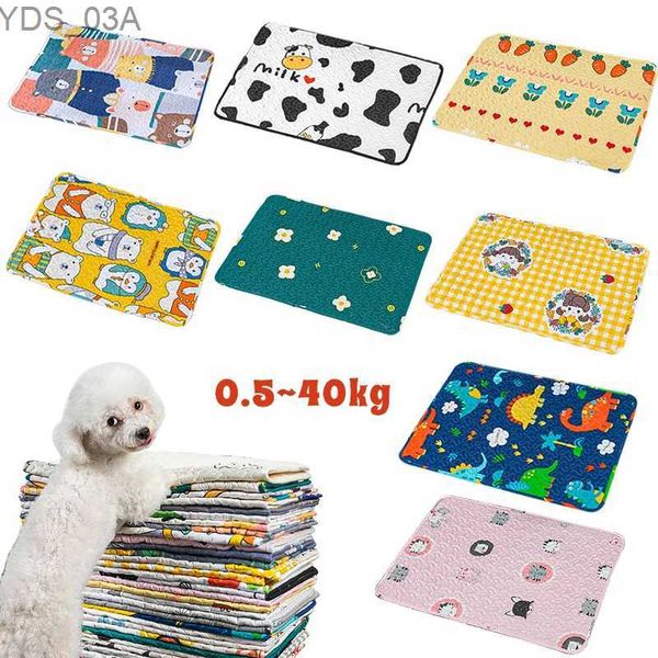 Outros suprimentos para cães Almofada para cães Tapetes antiderrapantes com grande absorção de urina Acessórios para animais de estimação quentes Almofadas reutilizáveis ​​Puppy Pets Mat YQ240227