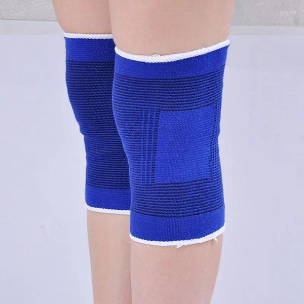 Ginocchiere 1 paio elastico in neoprene tutore di sicurezza per lo sport pallavolo articolazioni muscoli cinghia di supporto gomito guardia protezione distorsione