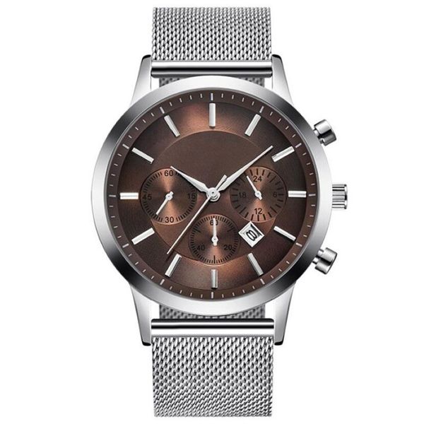 Mais vendido relógios masculinos marca de carro luxo relógio de negócios à prova dwaterproof água maserat quartzo relógio de pulso data automática montre de luxe go254b