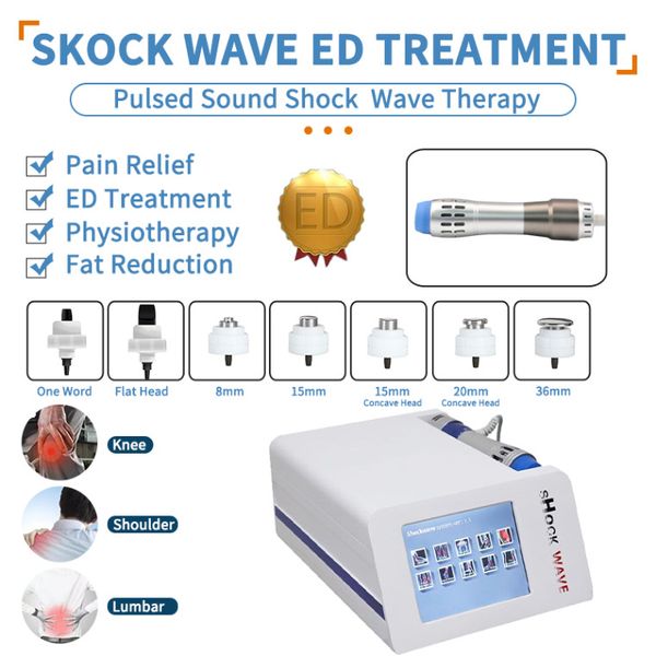 Trasformatori di terapia ad onde d'urto elettromagnetiche Shockwave con rimozione del dolore della macchina per terapia ad onde d'urto del gomito del tennista Ce578