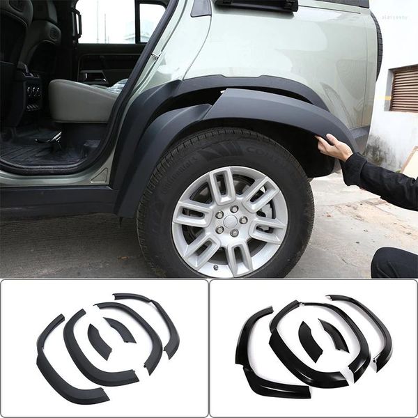 Acessórios de interiores para o Land Rover Defender 110 90 2024-2024 Fenders de carros sobrancelhas dos kits lábios Tampas de proteção Tuning