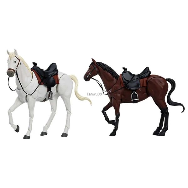 Brinquedos de transformação Robôs Figuras de ação em escala 1/12 Ornamento Estatueta Boneca Brinquedos Presentes Figura de cavalo em escala 1/12 Modelo Micro paisagens Decoração DIY CenaL2403