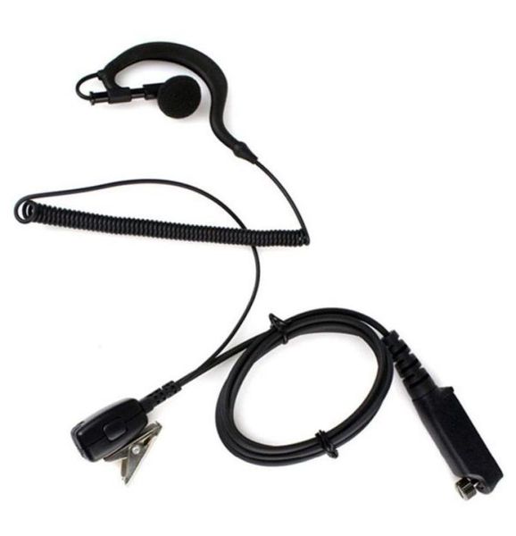 PTT MIC G-förmiges Ohrhörer-Headset für Sepura STP8000 Walkie Talkie Amateurfunk H4R95710201