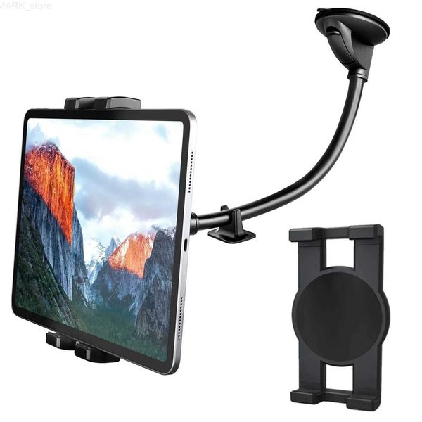 Supporto per auto parabrezza supporto per tablet per auto camion finestrino cruscotto supporto per tablet telefono ventosa braccio lungo per iPad 11 12.9 Air Mini 4.0-11 polliciL2402