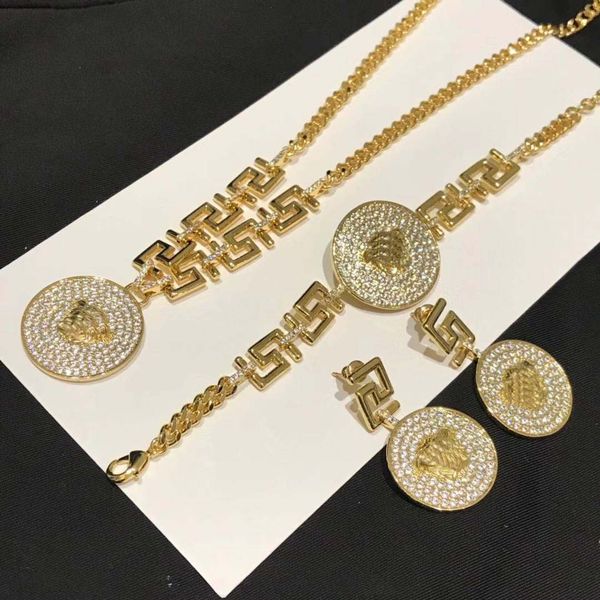 Modedesigner Kuba Halsketten für Männer und Frauen Liebhaber Paar Geschenk Damen Hochzeiten Hiphop Geschenke Schmuck mit Box Nrj