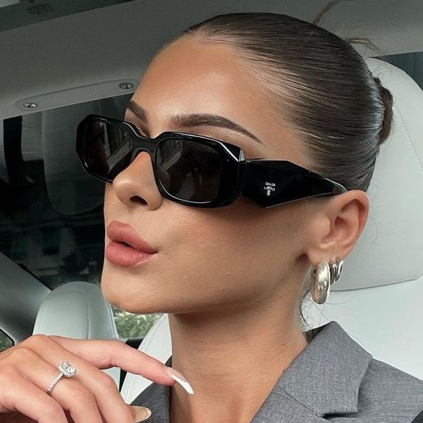 Erkek Güneş Gözlüğü Tasarımcıları Açık Gölgeler Moda Klasik Lüks Lady Güneş Gözlükleri Kadınlar İçin Lüks Gözlükler Çerçeve Üçgen İmza Gafas Para El Sol De