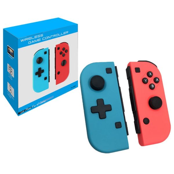 Joystick per gamepad wireless Bluetooth Pro per Nintendo Switch Maniglia wireless Joy-Con Controller di gioco per switch con maniglia sinistra e destra con scatola al dettaglio